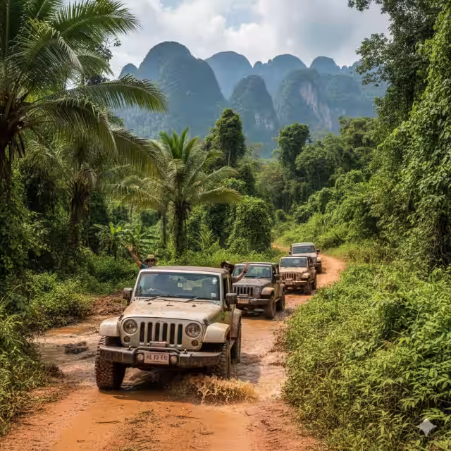 טיול ג'יפים טאנה צ'יאנג מאי - Tana Adventure Tour