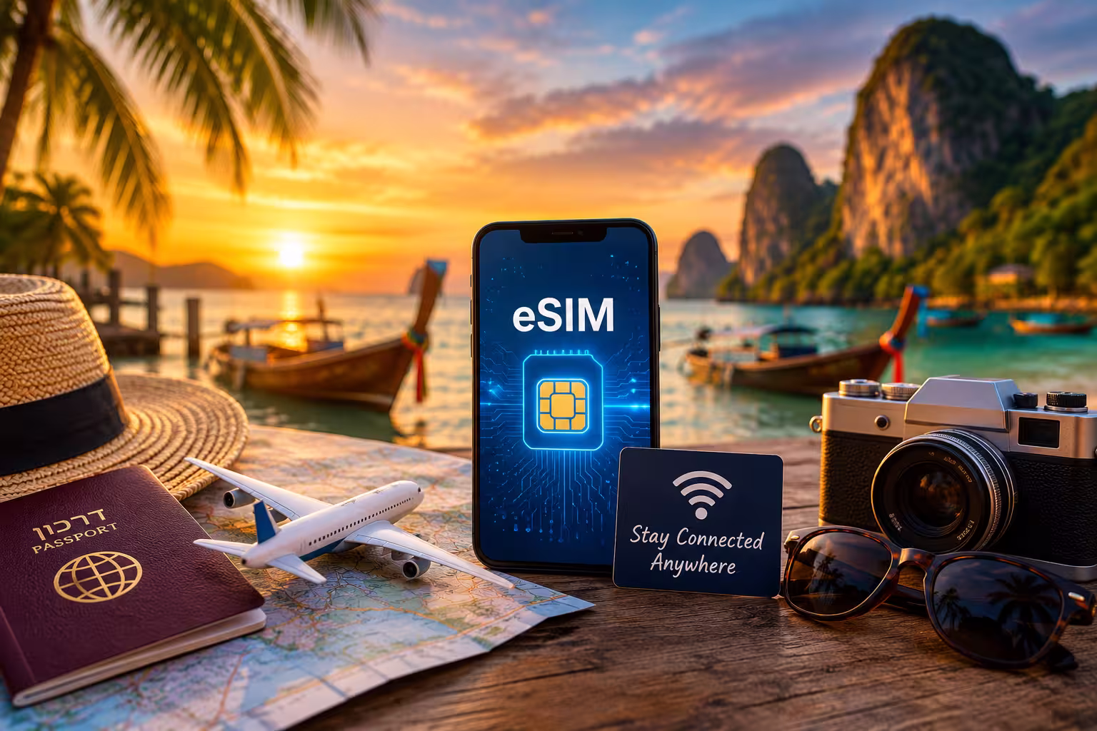 eSIM לתאילנד או סים מקומי? השוואת המחירים המלאה לישראלים (2026)