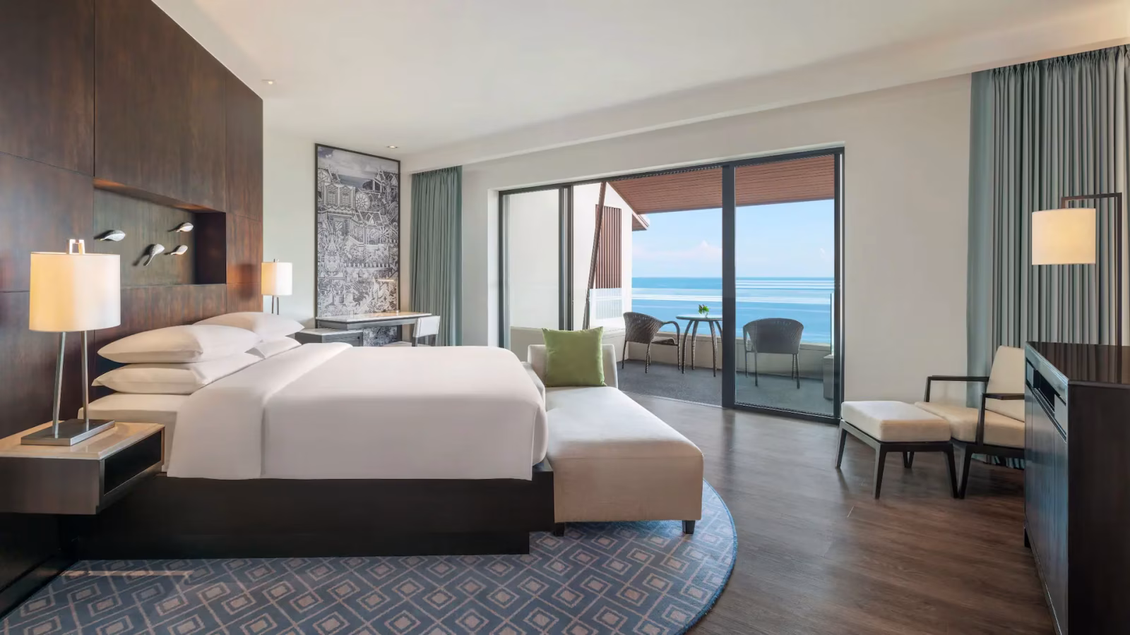 1 King Bed, Ocean View, Club Access - הייאט ריג'נסי פוקט ריזורט | Hyatt Regency Phuket Resort - תמונה 3
