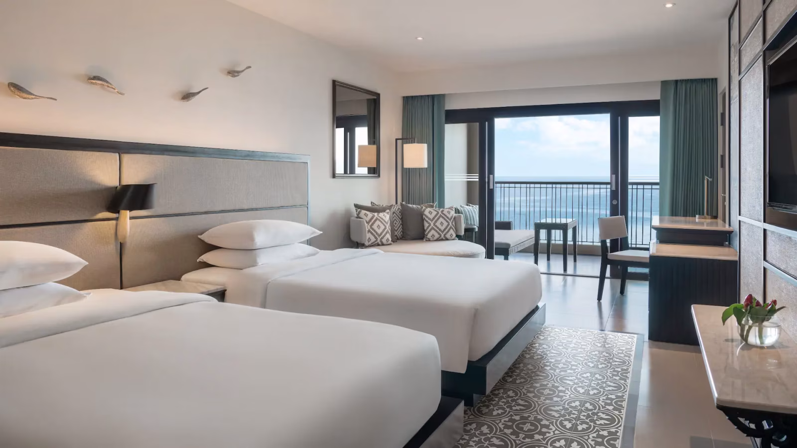 2 Twin Beds, Ocean View, Club Access - הייאט ריג'נסי פוקט ריזורט | Hyatt Regency Phuket Resort - תמונה ראשית