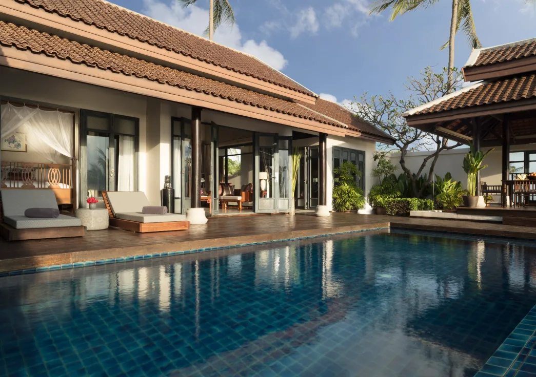 Two Bedroom Oceanfront Residence - אננטרה לוואנה קוסמוי ריזורט | Anantara Lawana Koh Samui Resort - תמונה 2