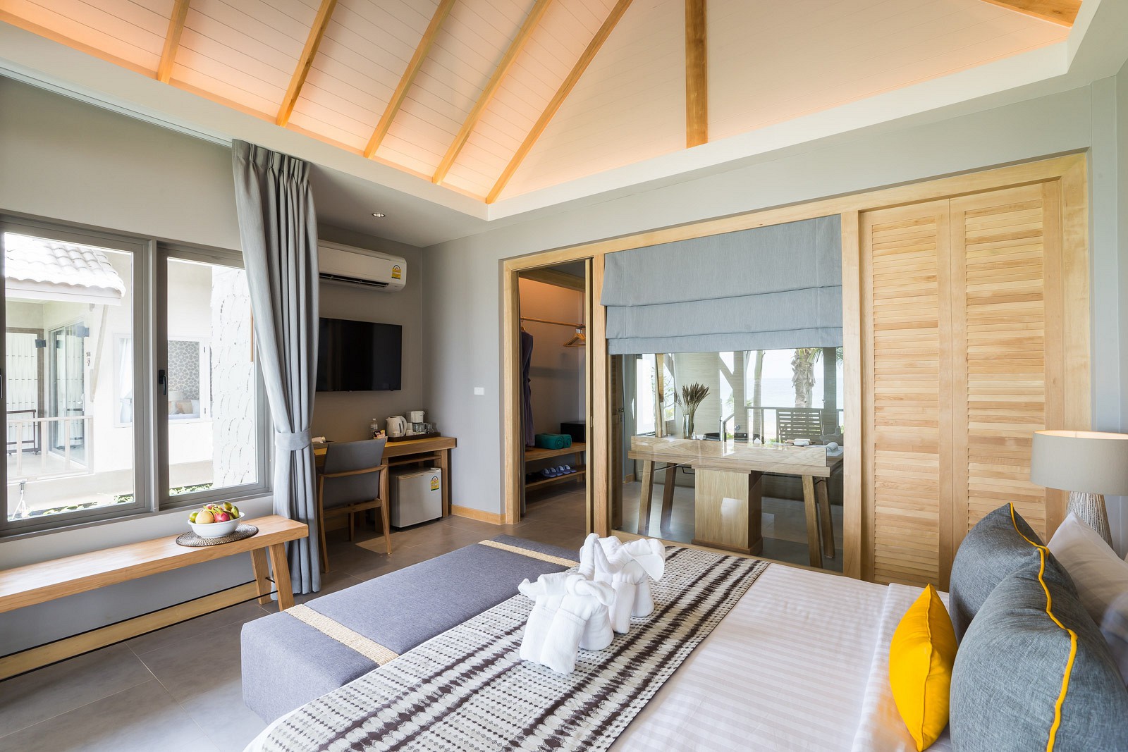 Beachfront Deluxe Villa - קיי סי גרנדה ריזורט וספא | KC Grande Resort & Spa - תמונה 3