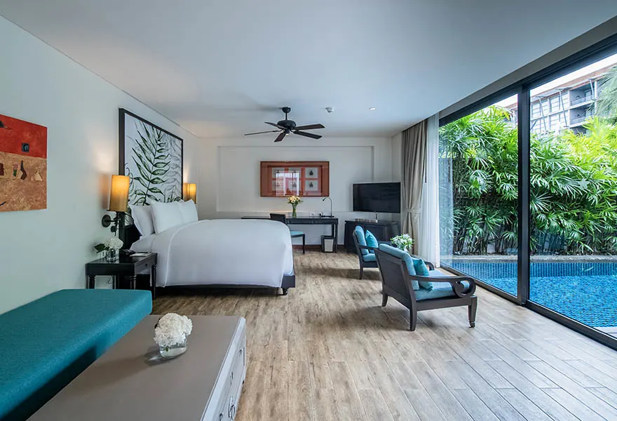 Three Bedroom Connecting Double Pool Pavilion - אננטרה מאי קאו פוקט וילות | Anantara Mai Khao Phuket Villas - תמונה ראשית