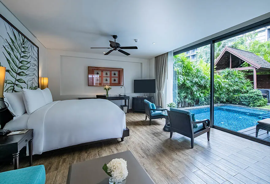 Three Bedroom Connecting Double Pool Pavilion - אננטרה מאי קאו פוקט וילות | Anantara Mai Khao Phuket Villas - תמונה 3