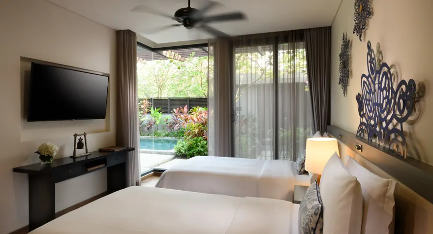 Three Bedroom Interconnecting Pool Villa - אננטרה ויקיישן קלאב מאי קאו | Anantara Vacation Club Mai Khao Phuket - תמונה 3