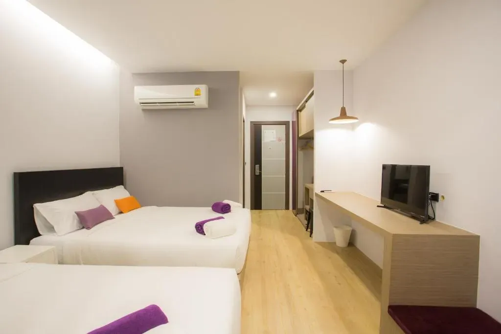 Deluxe Triple - צ'אוונג וילה-ווי | Chaweng Villawee Hotel - תמונה 3