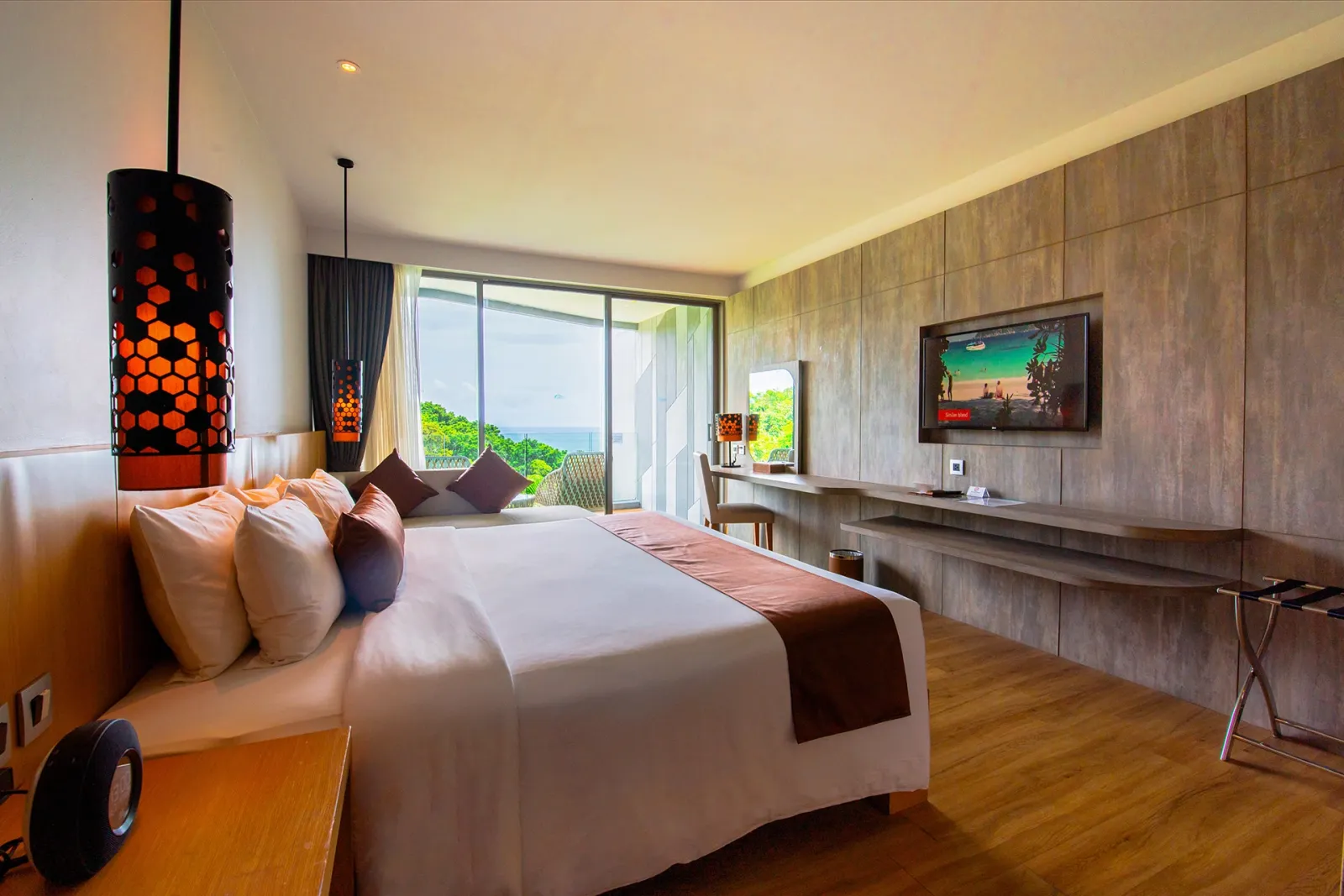Deluxe Partial Seaview - קרסט ריזורט ופול וילות פוקט | Crest Resort & Pool Villas Phuket - תמונה 2