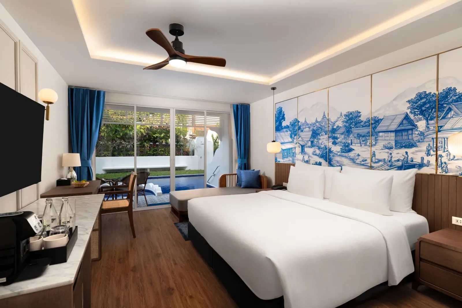 JACUZZI POOL ACCESS SUITE - אוואי צ'יאנג מאי תא פה | Away Chiang Mai Thapae Resort – A Vegan Retreat - תמונה ראשית
