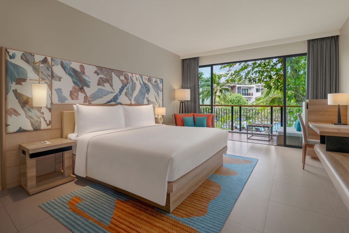 Deluxe Guest room, Pool view, Balcony - לה מרידיאן פוקט מאי קאו | Le Méridien Phuket Mai Khao Beach Resort - תמונה ראשית