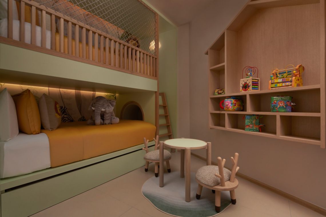 Family Room with Bunk Bed - לה מרידיאן פוקט מאי קאו | Le Méridien Phuket Mai Khao Beach Resort - תמונה 3