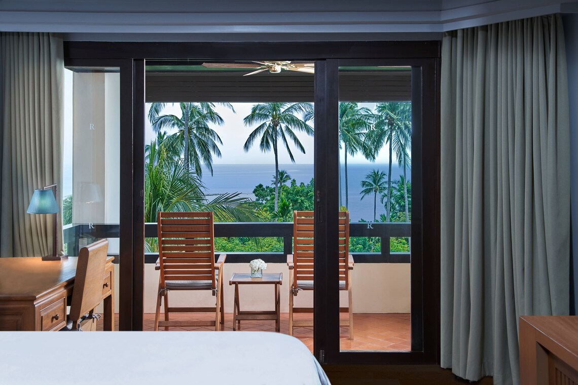 Guest room, Sea view, Whirlpool - רנסנס קוסמוי ריזורט וספא | Renaissance Koh Samui Resort & Spa - תמונה 3
