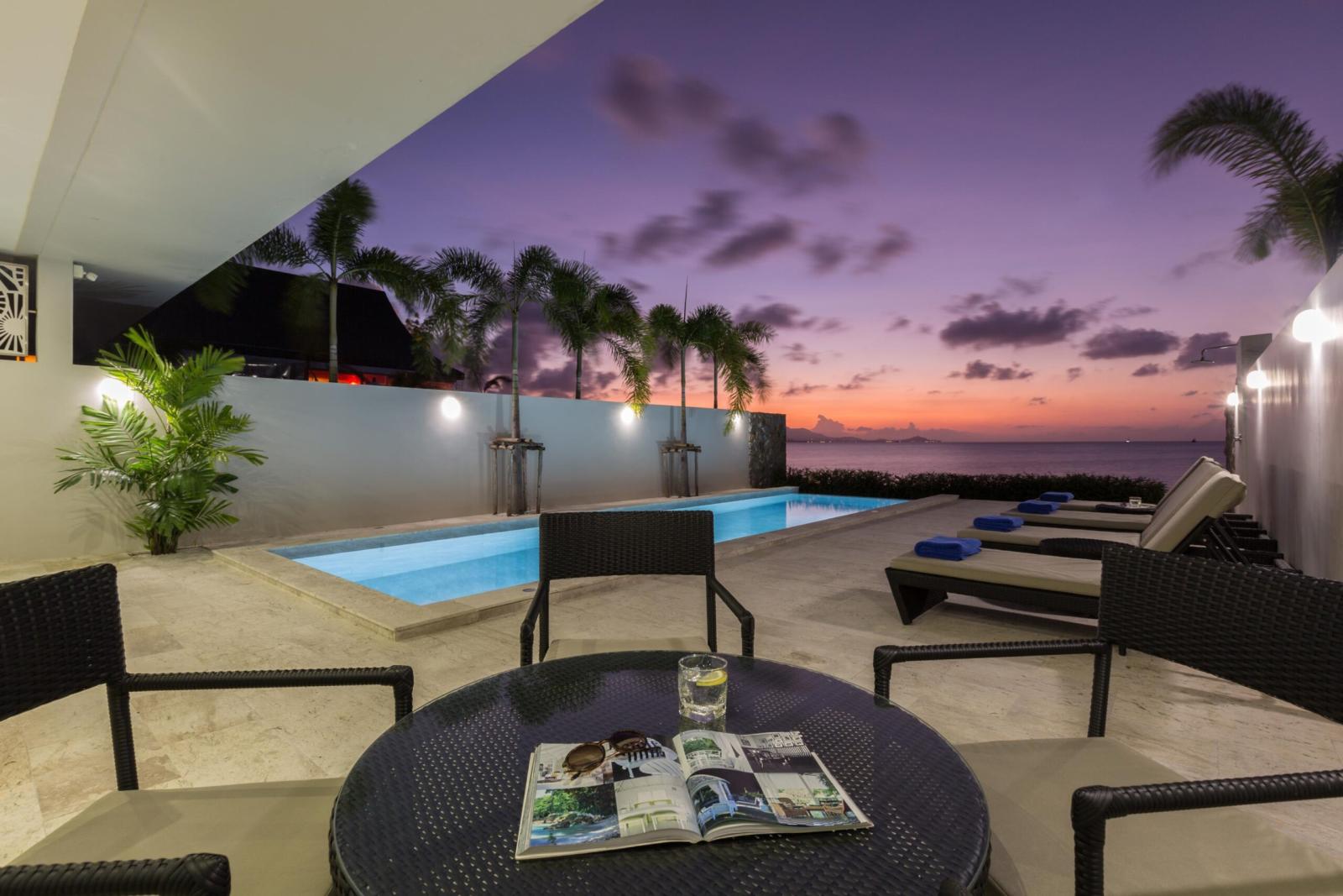Two Bedroom Beachfront Pool Villa With Cinema - סקיי ביץ' קוסמוי | Skye Beach Koh Samui - תמונה 2