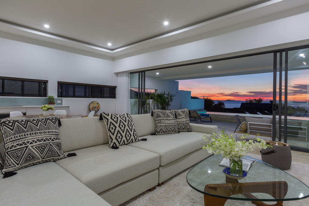 Three Bedroom Sea View Pool Suite with Cinema - סקיי ביץ' קוסמוי | Skye Beach Koh Samui - תמונה ראשית