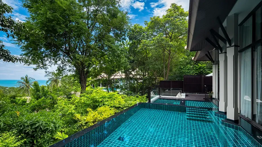 Wellbeing Sanctuary Pool Villa - Partial Ocean View - באניאן טרי סאמוי | Banyan Tree Samui - תמונה ראשית