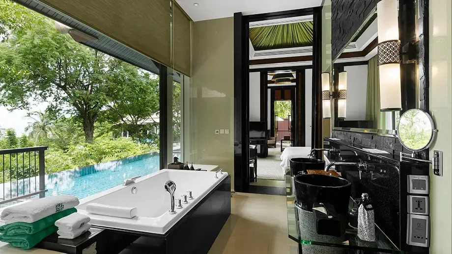 Wellbeing Sanctuary Pool Villa - Partial Ocean View - באניאן טרי סאמוי | Banyan Tree Samui - תמונה 3