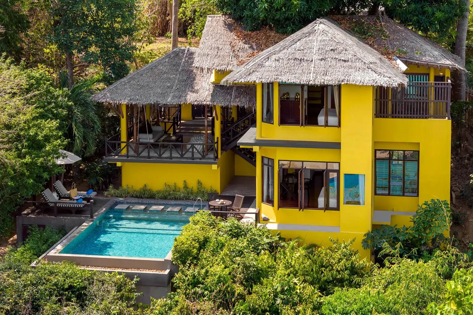 Two Bedroom Oceanview Hillside Pool Villa - סאי קופיפי איילנד וילג' | SAii Phi Phi Island Village - תמונה ראשית