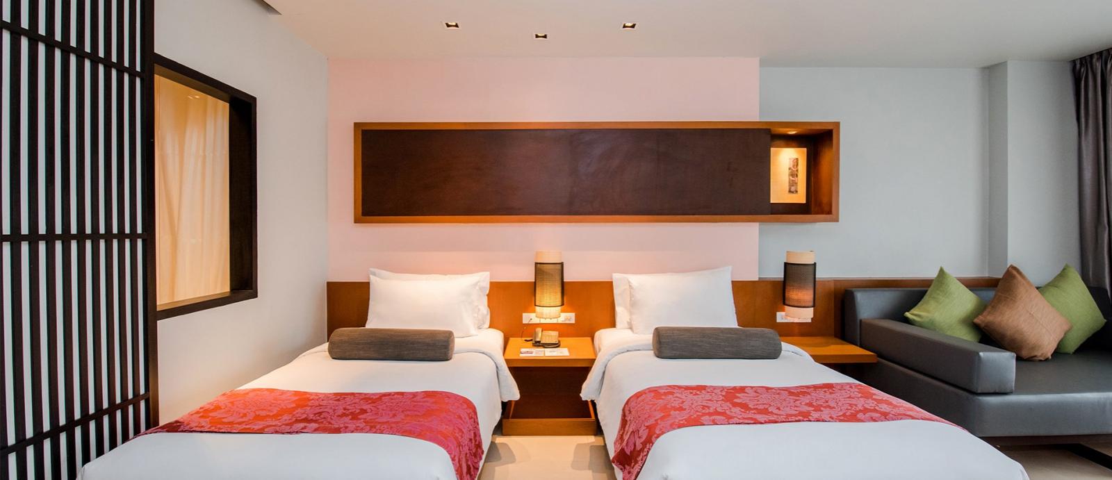 Deluxe Room Twin Bed - אשלי האב פוקט | Ashlee HUB Hotel Patong - תמונה 2