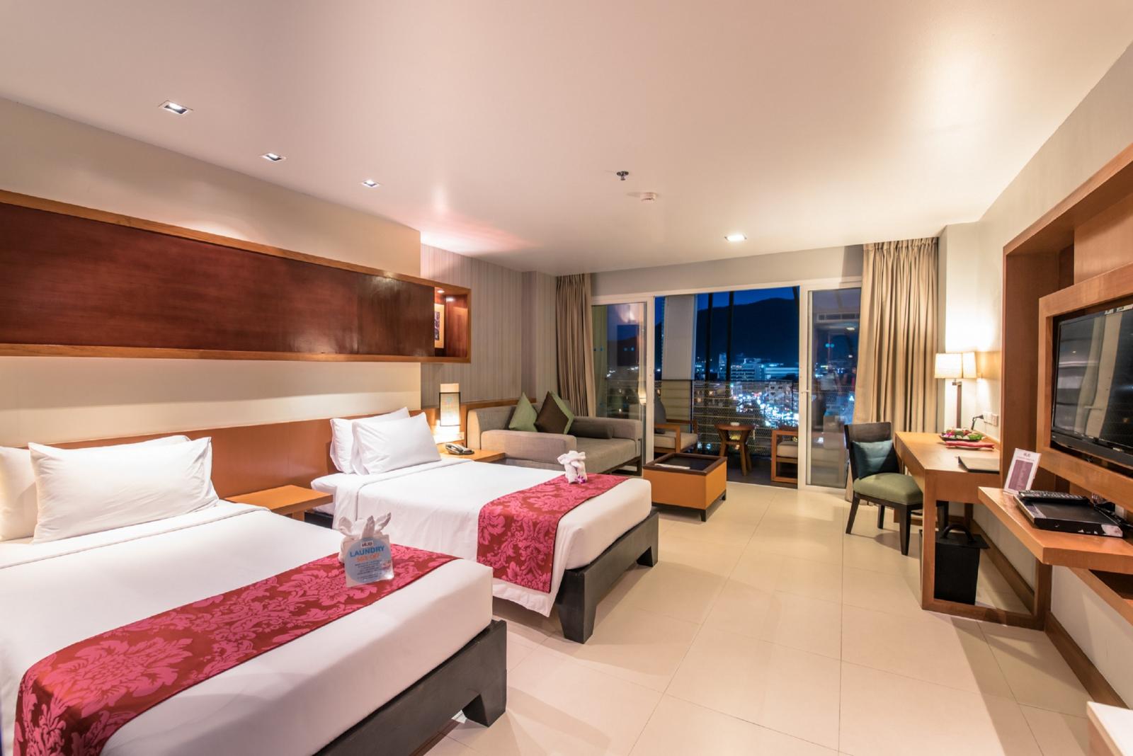 Deluxe Room Twin Bed - אשלי האב פוקט | Ashlee HUB Hotel Patong - תמונה 3